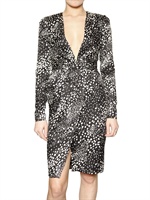 SALVATORE FERRAGAMO - BEDRUCKTES JACQUARD KLEID