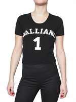 GALLIANO - STRICK LOGO TOP