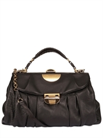 NINA RICCI - KALB DRAPIERTE HANDTASCHE