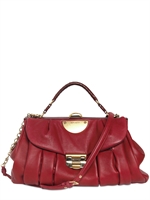 NINA RICCI - KALB DRAPIERTE HANDTASCHE