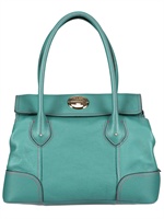 LANCEL - MYSTERE MEDIUM LEATHER TOP HANDLE