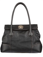 LANCEL - MYSTERE MEDIUM LEATHER TOP HANDLE
