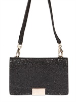 JIMMY CHOO - BORSA GLITTER CON PORTA I-PHONE