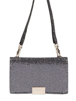 JIMMY CHOO - BORSA GLITTER CON PORTA I-PHONE