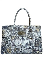 MULBERRY - BAYSWATER FEATHER PRINT SHOULDER BAG