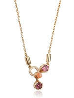 NATHALIE JEAN - COSMOS ANHÄNGER KETTE - GOLD