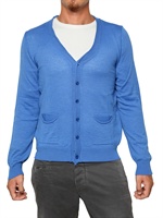 XAGON MAN - SLIM FIT WOOL CARDIGAN SWEATER