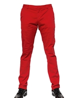 ARSENAL - COTTON GABARDINE SLIM FIT TROUSERS