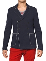 ARSENAL - TESSUTO A MANO IN LANA ACCOPPIAT JACKET