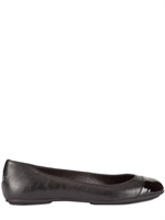 JIMMY CHOO - PATENT TOE BALLERINA FLATS
