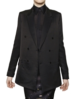 GIVENCHY - DOUBLE BREASTED DUCHESSE JACKET