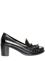 SALVATORE FERRAGAMO - 55MM BRUSHED LEATHER LOAFERS
