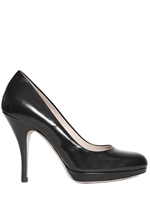 SALVATORE FERRAGAMO - 85MM BRUSHED CALFSKIN PUMPS