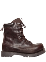 DR.MARTENS - STIVALI DI PELLE CERATA