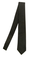 DOLCE & GABBANA - 6CM SILK JACQUARD TIE - BLACK