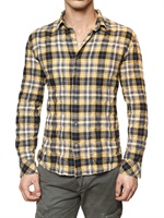 CLOSED - CAMICIA IN COTONE STRETCH EFFETTO SPIEGAZZATO