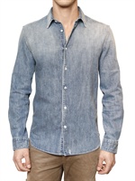 CLOSED - CAMICIA IN DENIM LAVATO