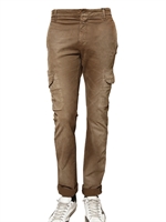 CLOSED - 18CM STRETCH TWILL COTTON CHINO TROUSERS