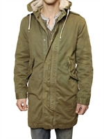 CLOSED - CAPPOTTO ESKIMO IN GABARDINA DI COTONE