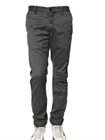 CLOSED - 18CM SIDE  BANDS COTTON GABARDINE TROUSE