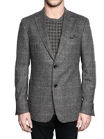 ZZEGNA - FINESTRATO WOOL SILK ANGORA JACKET