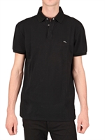 RALPH LAUREN BLACK LABEL - PIQUET METAL LOGO POLO