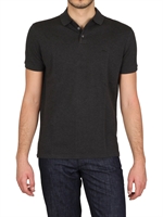 RALPH LAUREN BLACK LABEL - PIQUET EMBROIDERED LOGO POLO