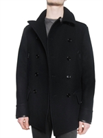 RALPH LAUREN BLACK LABEL - GIACCA IN FELTRO DI LANA E CASHMERE