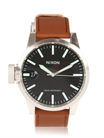 NIXON - STEEL AND LEATHER 