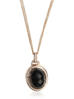 HELLMUTH - BLACK MAGIC NECKLACE - BLACK ONYX