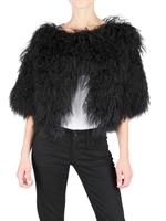 ITA KLI - MONGOLIAN FUR CAPE FUR COAT