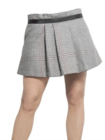 SUZIE WINKLE - PRINCE OF WALES KARIERTER WOLL MINI ROCK
