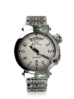 JOHN GALLIANO - OROLOGIO IN ACCIAIO E ONICE