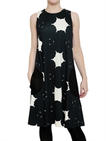 2(4)1 - BEDRUCKTES MILANO NAHT KLEID