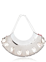 DELFINA DELETTREZ - COLLANA CON PERLE BAROCCHE