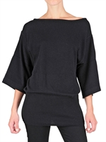 LAURA G - BRUSHED KNIT KIMONO SWEATER