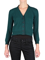 LAURA G - MINI CARDIGAN BRUSHED KNIT SWEATER