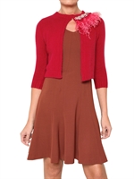 SPACE - WOOL KNIT CARDIGAN SWEATER