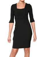 SPACE - STRETCH GABARDINE KLEID