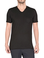 SAPORE - V-NECK JERSEY T-SHIRT