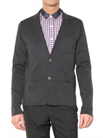 LANVIN - MILANO STITCH KNITTED JACKET SWEATER