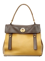 YVES SAINT-LAURENT - MUSE TWO MULTI COLOR LEATHER BAG