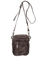 DOLCE & GABBANA - WASHED SHEEPSKIN SHOULDER BAG