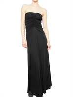 RICK OWENS - GEKRAUSTER LANGER KLEID ROCK
