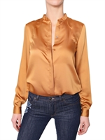 SEE BY CHLOE' - STRETCH SATIN SHIRT
