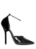 GIVENCHY - 100MM CLAW D'ORSAY METAL STRAP PUMPS