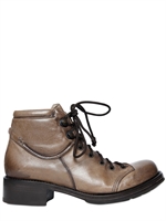 RAPARO - 40MM PADDED CALFSKIN ANKLE LACE-UP SHOES