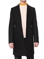 JIL SANDER - WOOL CASHMERE MELTON COAT