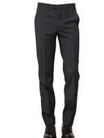 JIL SANDER - 17CM STRETCH WOOL MIX SERGE TROUSERS