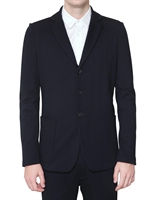 JIL SANDER - VISCOSE STRETCH JERSEY JACKET